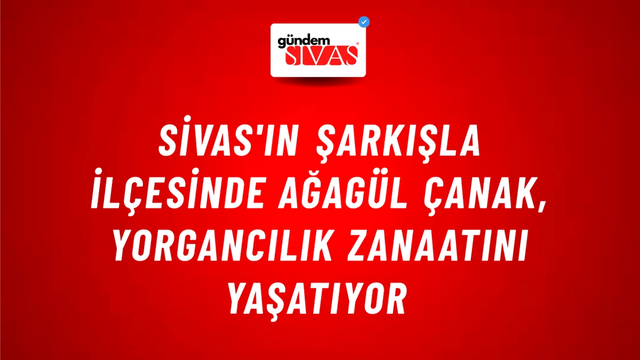 Sivas'ın Şarkışla İlçesinde Ağagül Çanak, Yorgancılık Zanaatını Yaşatıyor