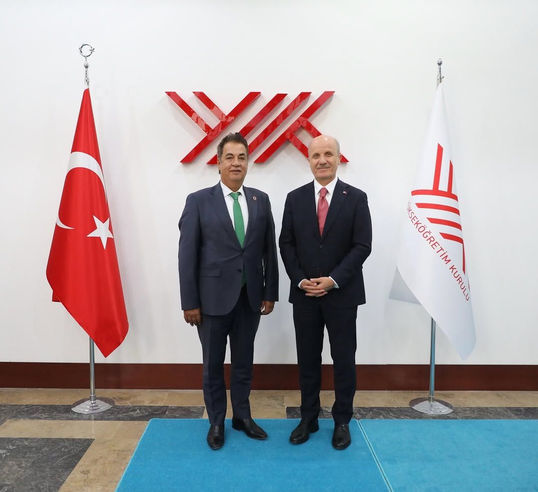 Rektör Şengönül, YÖK Başkanı Özvar'ı Ziyaret Etti