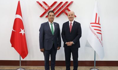 Rektör Şengönül, YÖK Başkanı Özvar'ı Ziyaret Etti