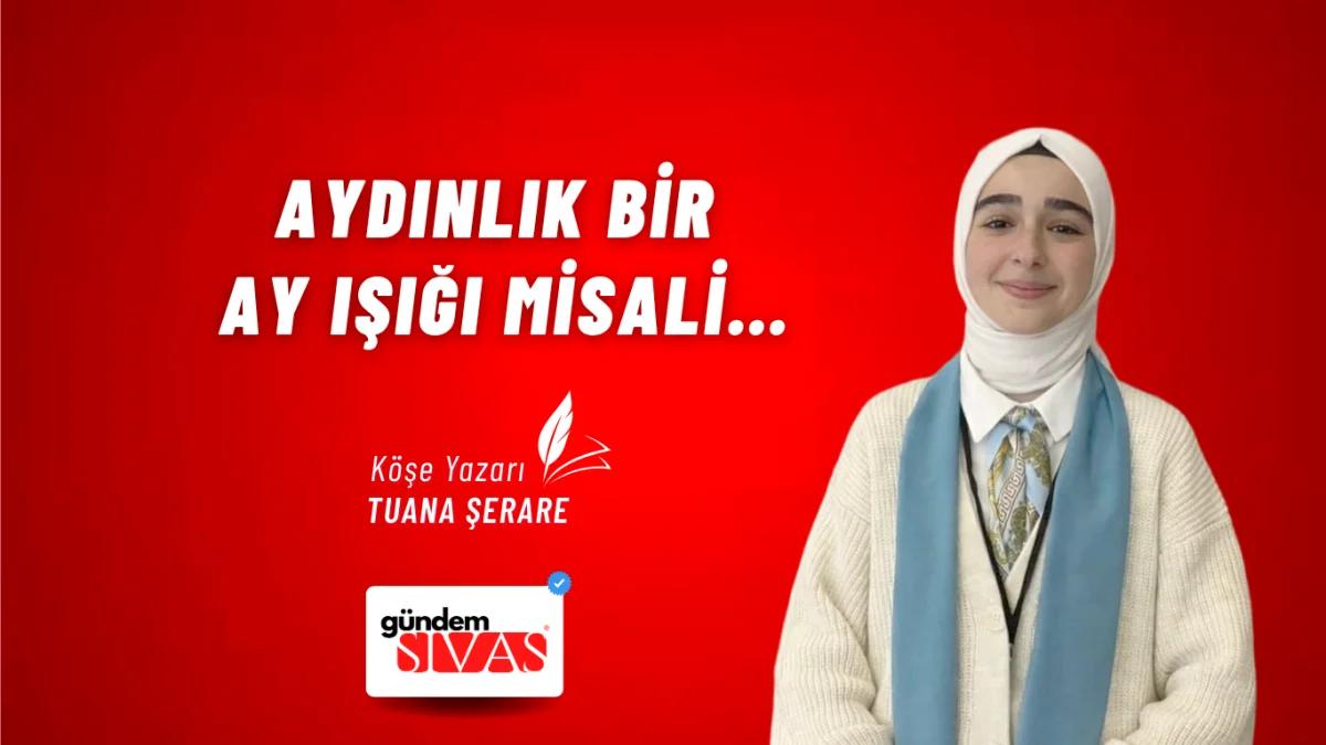 Aydınlık Bir Ay Işığı Misali...