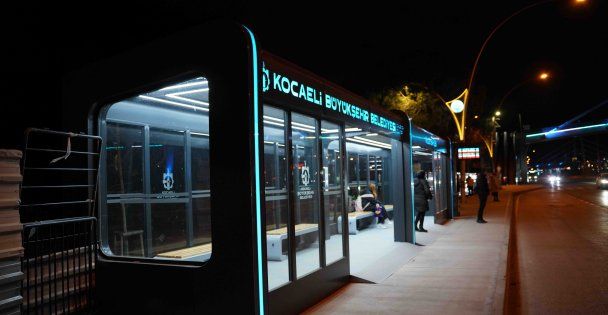 Millet Bahçesi’ne LED’li, modern konsept durak - Birlik Haber Ajansı