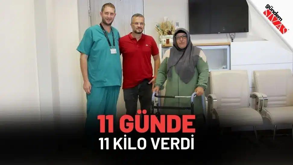 11 Günde 11 Kilo Verdi