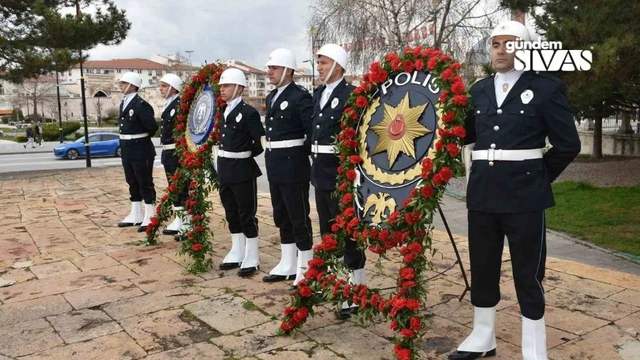 Sivas'ta Polis Teşkilatının 179. Yılı Kutladı