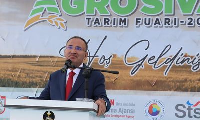 Sivas'ta 10. Agro Sivas Tarım Fuarı Açıldı