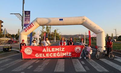 Sivas'ta Avrupa Hareketlilik Haftası Bisiklet Turuyla Coştu