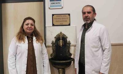 Sivas’ta lise koridoruna arıtma sistemli hayrat çeşmesi kuruldu
