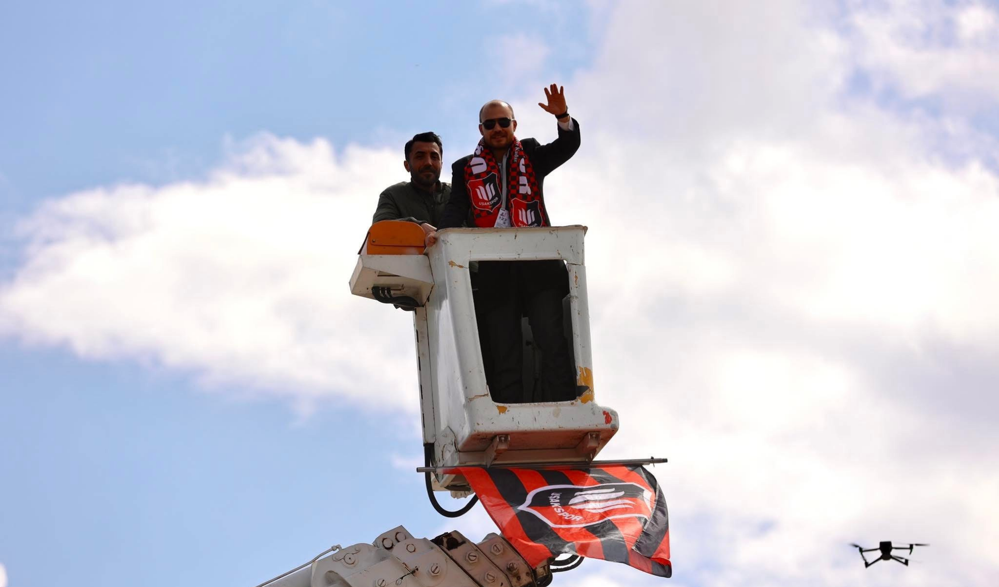 Uşakspor Kulüp Başkanı Kurnaz, engel tanımadı - Birlik Haber Ajansı