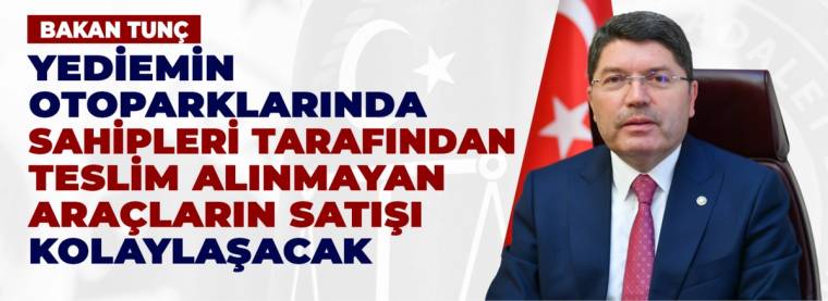Grafikte takım elbiseli bir kişinin portresi ve yanında araç satışını anlatan büyük harfli metin yer alıyor.