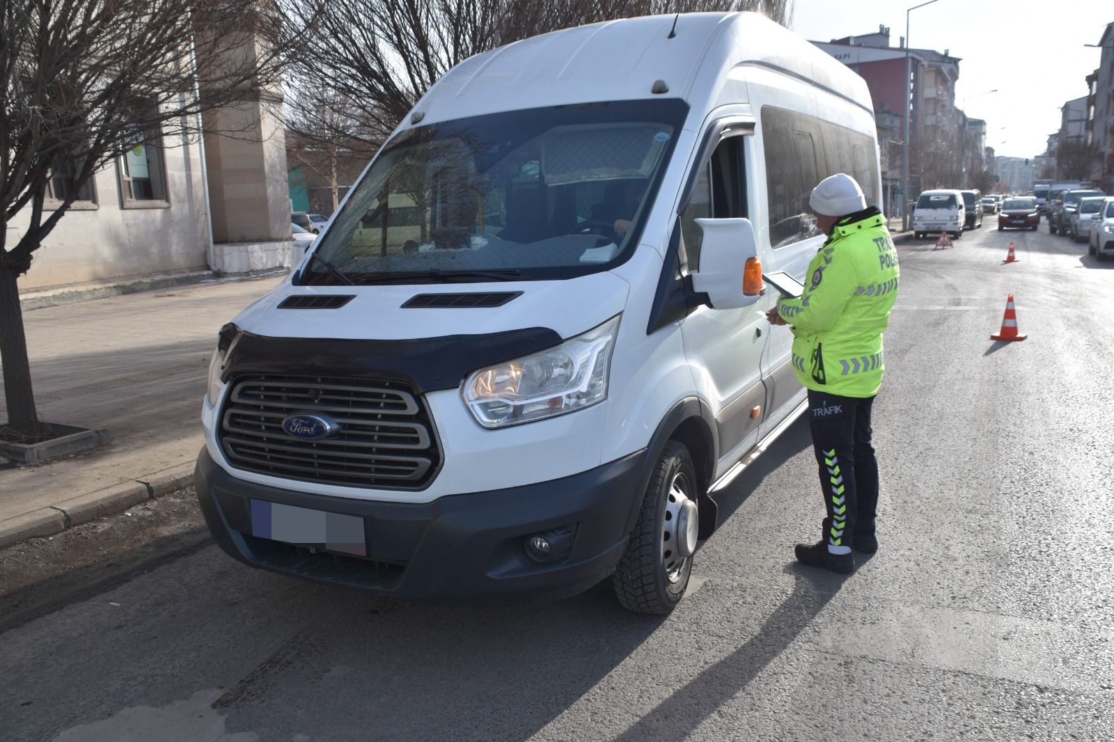 Kars'ta öğrenci servislerine yönelik denetimler gerçekleştirildi - Birlik Haber Ajansı