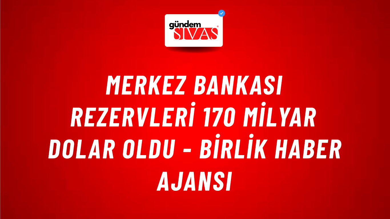 Merkez Bankası rezervleri 170 milyar dolar oldu - Birlik Haber Ajansı