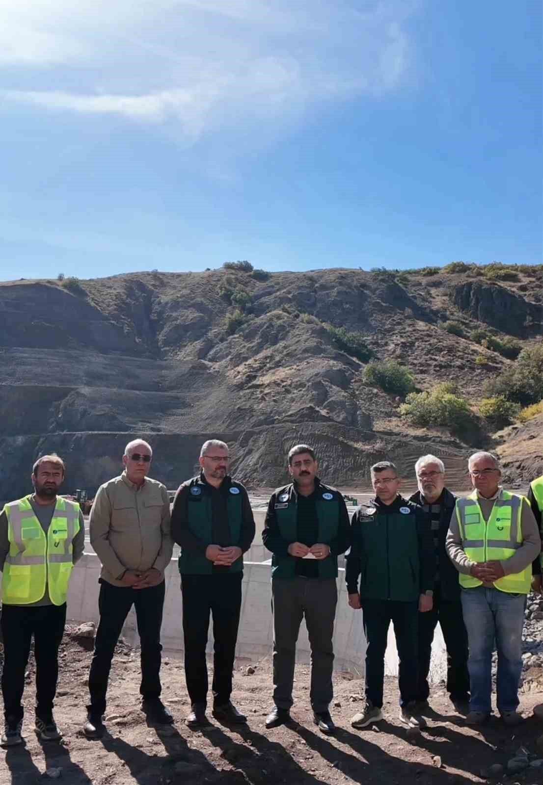 Sivas’ın içme suyu ihtiyacını 2053’e kadar karşılayacak projede sona yaklaşıldı