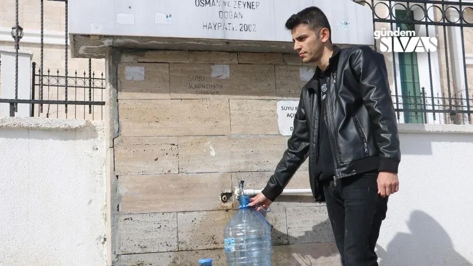 Sivas'ta Çeşmeler Yeniden Açıldı!