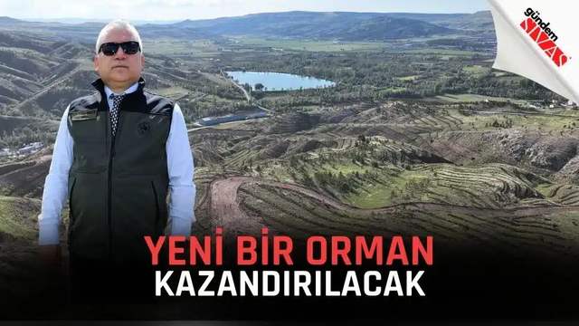 Sivas'a Yeni Bir Orman Kazandırılacak