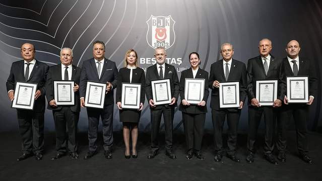 Beşiktaş'ta Yeni Divan Başkanlık Kurulu Görevine Başladı