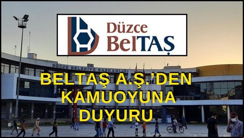 Düzce BELTAŞ “art niyetli ve yanıltıcı haberlere” tepki gösterdi - Birlik Haber Ajansı