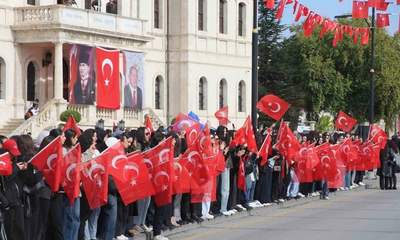 103. yıl coşkusu Sivas’ta Atatürk Kongre Müzesi’nde yaşandı