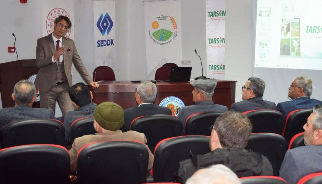 Kumluca Ziraat Odası’nda TARSİM bilgilendirme toplantısı yapıldı - Birlik Haber Ajansı
