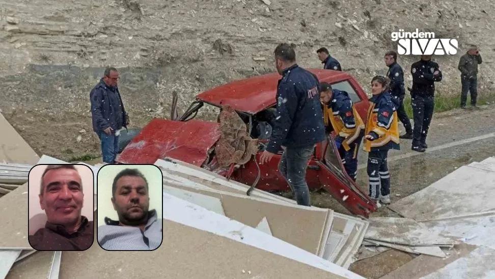 Gürün'de Trafik Kazasında Ölü Sayısı 2 Oldu!