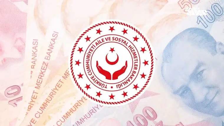 Türk lirası banknotları üzerinde Aile ve Sosyal Hizmetler Bakanlığı logosu yer alıyor.