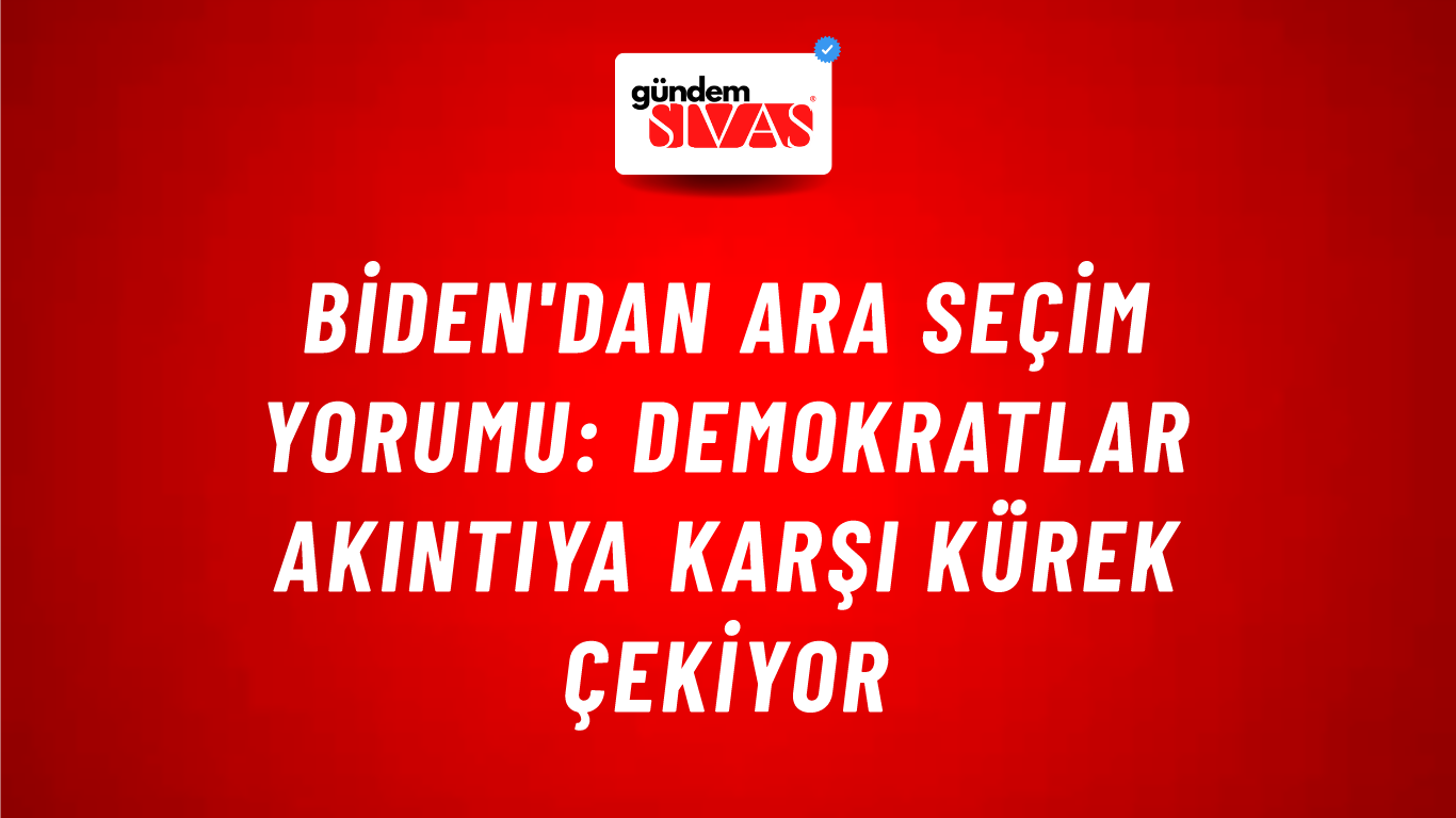 Biden'dan ara seçim yorumu: Demokratlar akıntıya karşı kürek çekiyor
