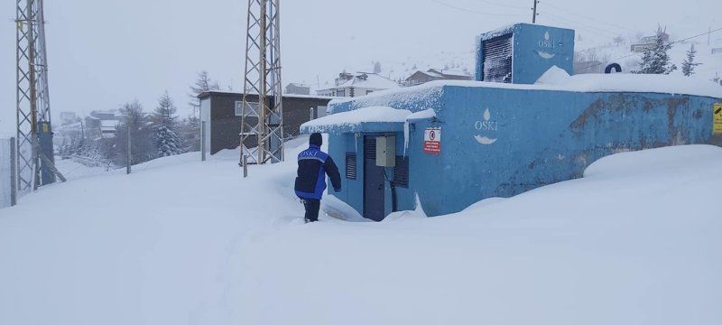 OSKİ'den sayaçlar için don uyarısı - Birlik Haber Ajansı