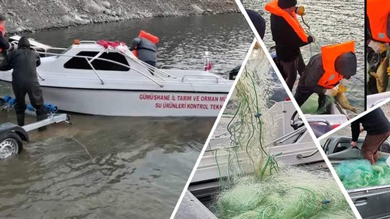 Torul Baraj Gölü'nde kaçak avcılığa geçit yok - Birlik Haber Ajansı