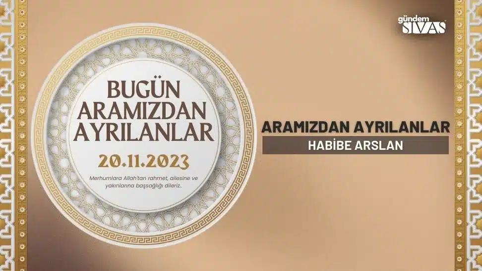 Sivas'ta Aramızdan Ayrılanlar - 20.11.2023