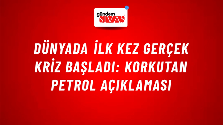 Dünyada ilk kez gerçek kriz başladı: Korkutan petrol açıklaması