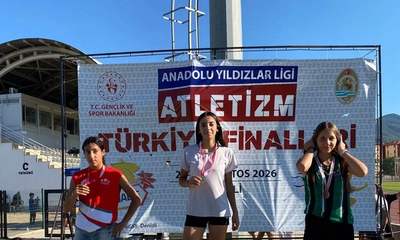 Sivaslı atlet Türkiye şampiyonu oldu