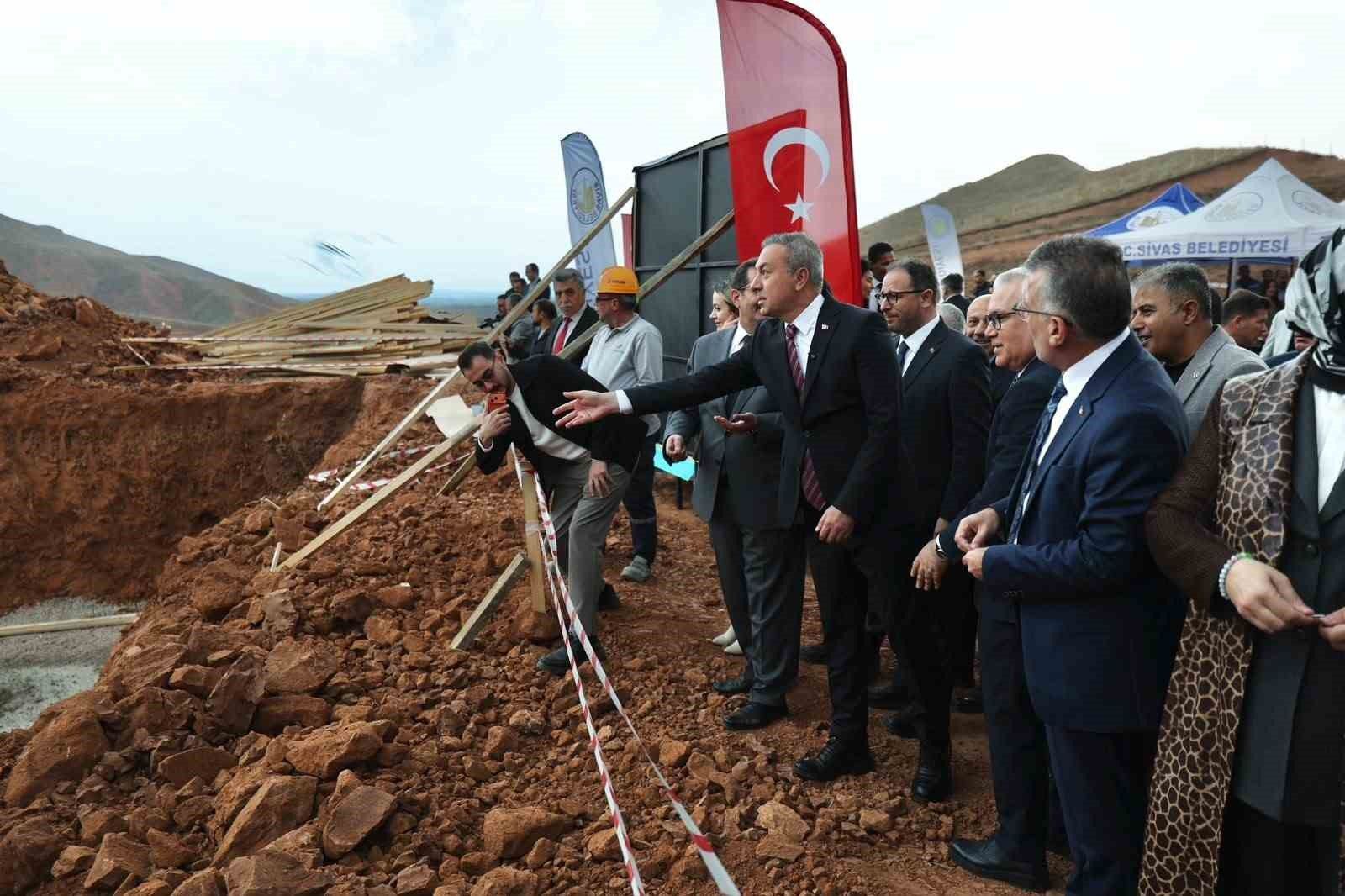 636 milyon TL’lik tesisin temeli Sivas’ta atıldı