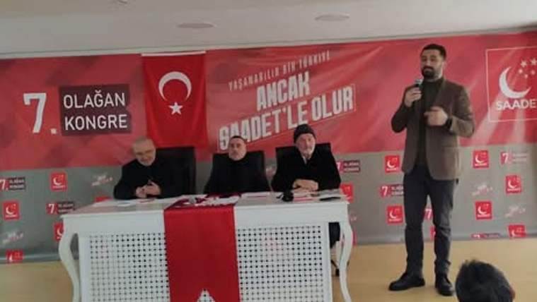 Saadet Partisi Giresun Merkez İlçe kongresi yapıldı - Birlik Haber Ajansı