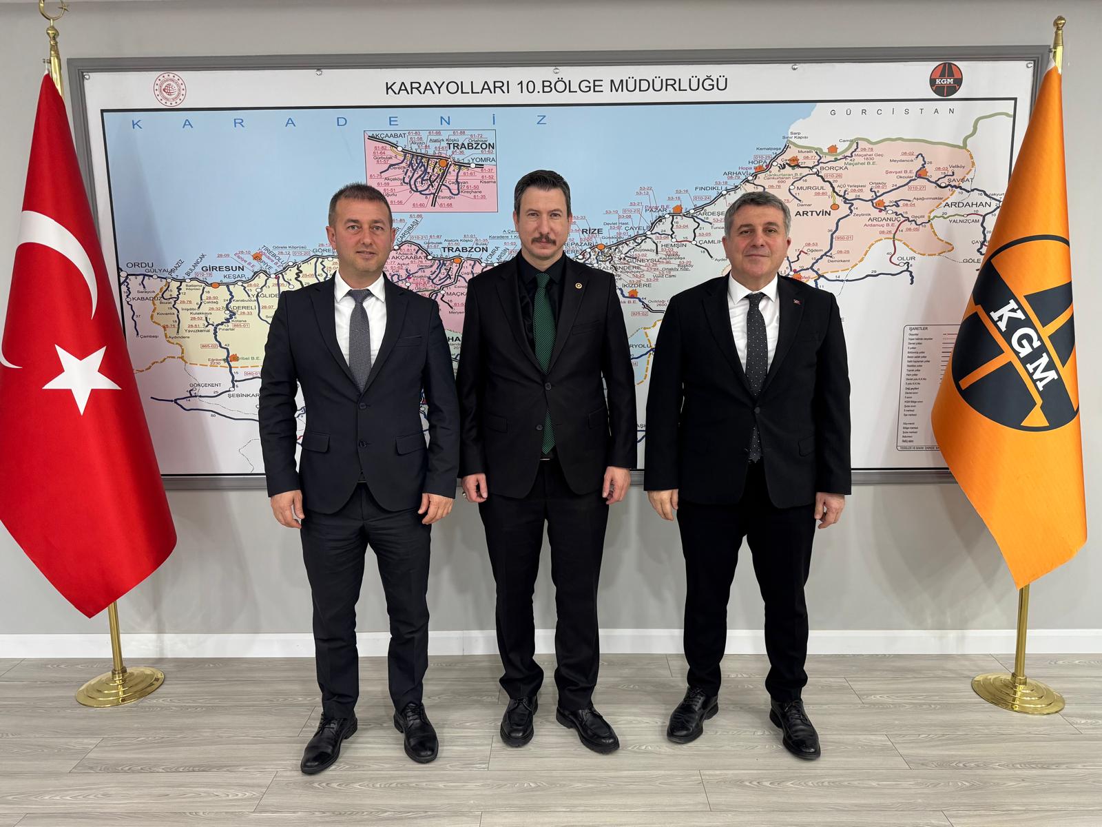 Karayollarında devam eden yatırımlara inceleme - Birlik Haber Ajansı