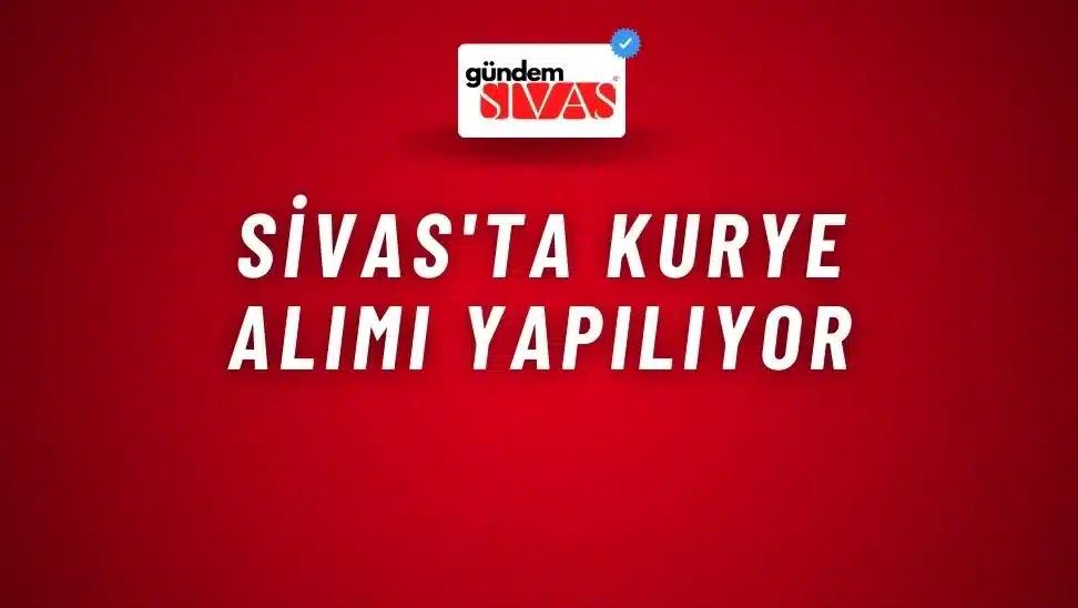 Sivas'ta Kurye Alımı Yapılıyor