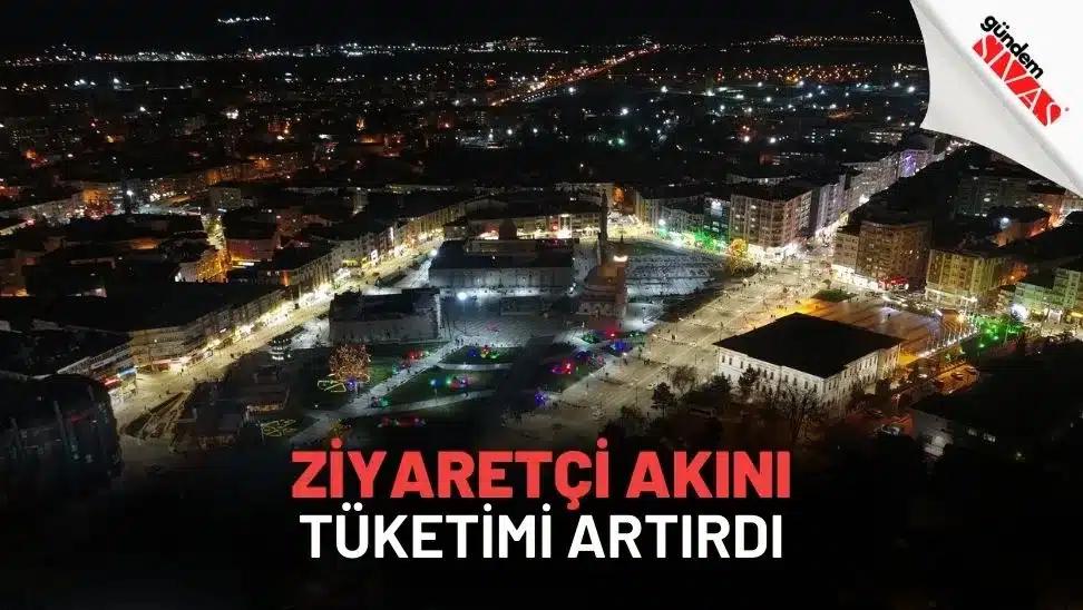 Ziyaretçi Akını Tüketimi Artırdı