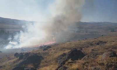 İmranlı’da Panik Anları: Örtü Yangını Köylüleri Harekete Geçirdi