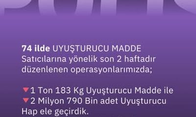 Türkiye Geniş Kapsamlı Uyuşturucu Operasyonuyla Zehir Tacirlerine Ağır Darbe Vurdu