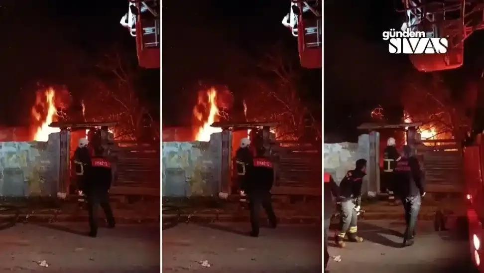 Esentepe'de Boş Evde Yangın!