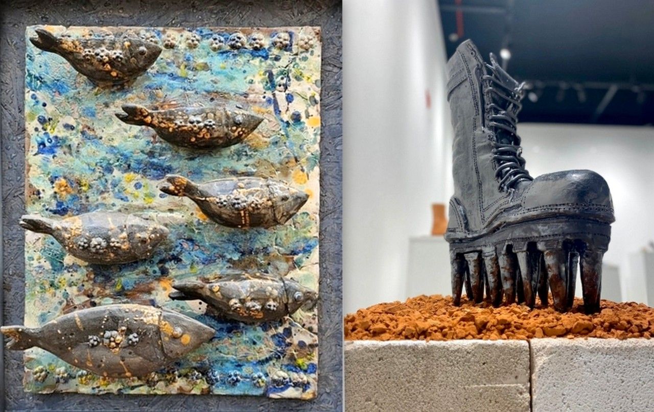 Noel Vernissage-2025 Uluslararası Sergi ve Yarışmasında 1'incilik ve 2'ncilik ÇOMÜ'nün - Birlik Haber Ajansı