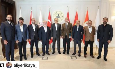 Ankara Filistin Dayanışma Platformu Temsilcileri İçişleri Bakanlığı'nda Kabul Edildi