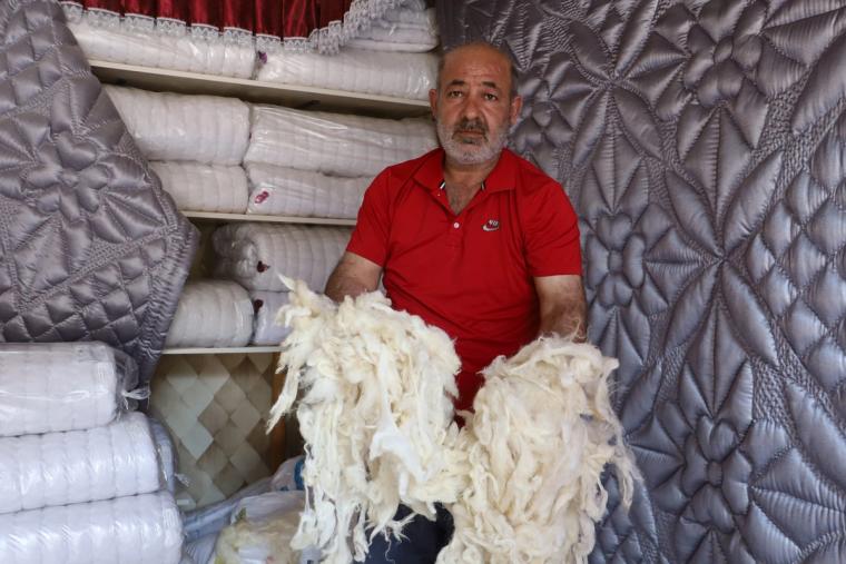 Sivas'ta Kışın Vazgeçilmezi: Şifa Dolu Yün Yorganlara Yoğun İlgi
