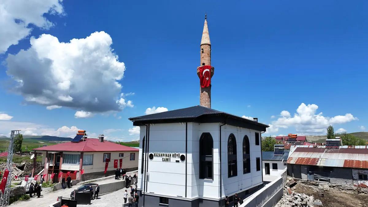 Ulaş’ta Yeni Dönem Başladı: Kazanpınar Camii Dualarla İbadete Açıldı