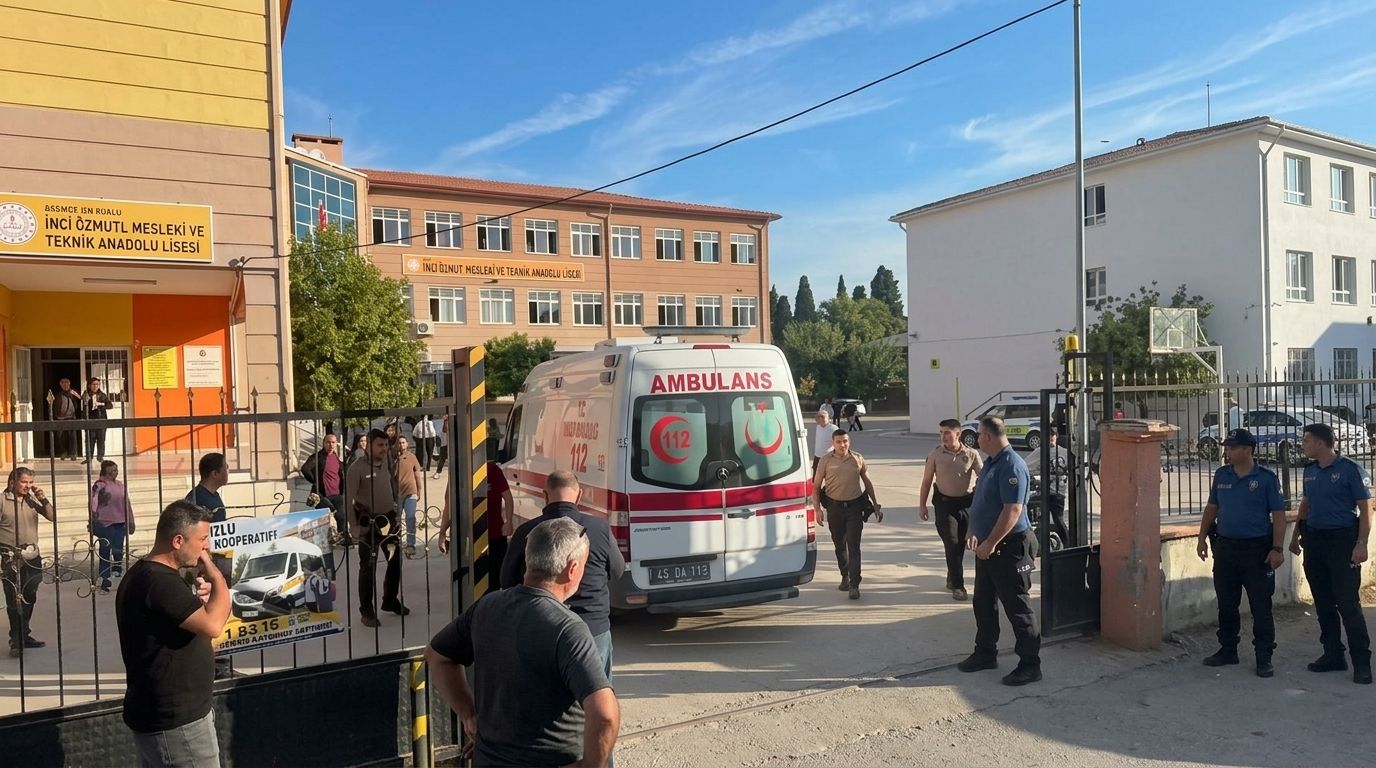 Son Dakika: Bir Okul Önünde Daha Silahlı Saldırı!
