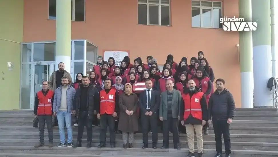 Şarkışla Öğrencilerinden Filistin'e Destek Eli