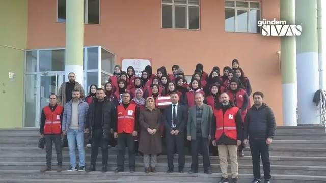 Şarkışla Öğrencilerinden Filistin'e Destek Eli