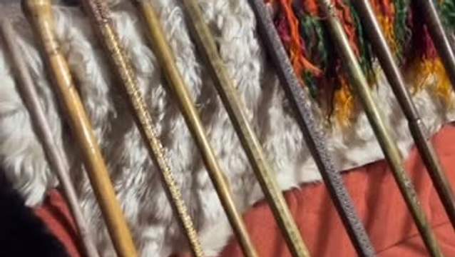 Sivaslı Ahşap Sanatçısı Bahattin Okurkan'ın Eserleri Sergileniyor