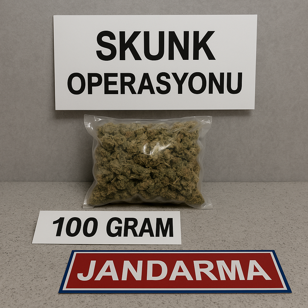Sivas Skunk Operasyonu: Terminalde 100 Gram Uyuşturucu Ele Geçirildi
