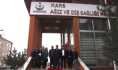 Kars İl Sağlık Müdürü Dr. Mücahit Aydın, Ağız ve Diş Sağlığı Merkezine ziyarette bulundu - Birlik Haber Ajansı