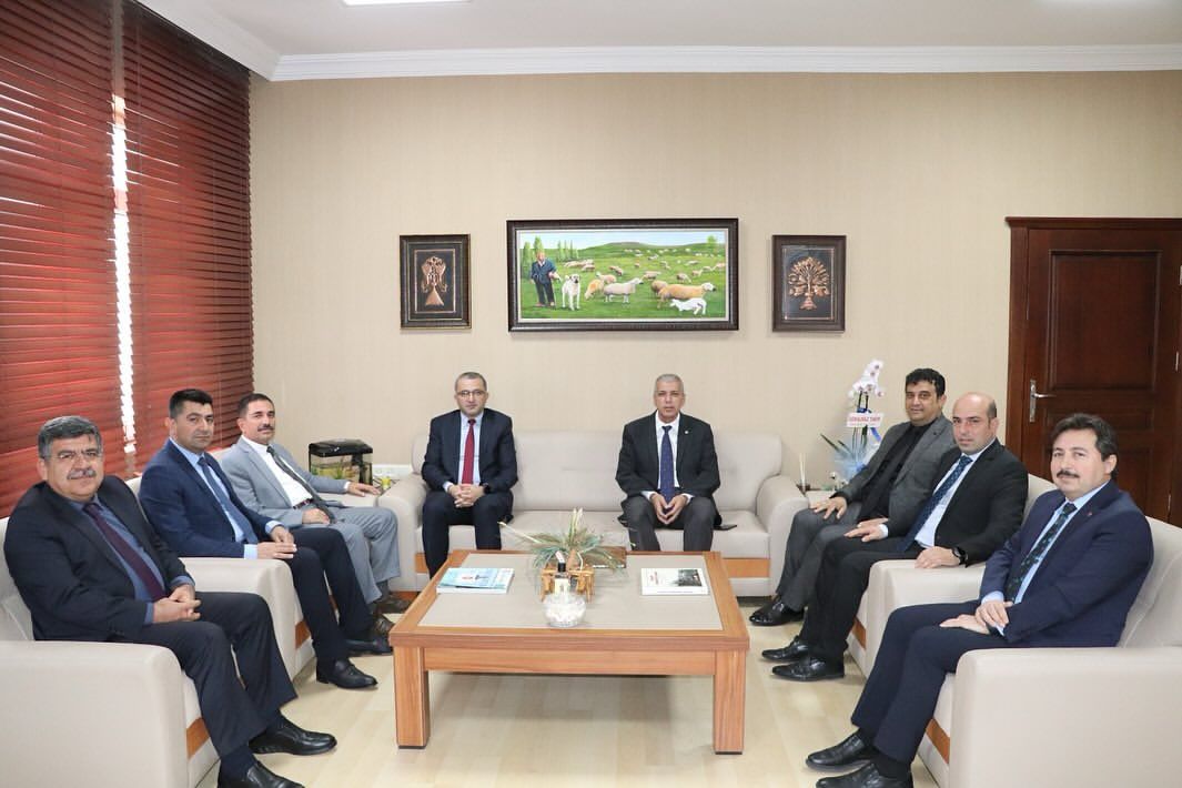 Sivas'ta Kurum Temsilcilerinden Tarım ve Orman İl Müdürlüğü'ne Nezaket Ziyareti
