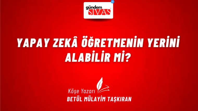 Kırmızı zemin üzerinde üstte bir haber logosu, ortada büyük beyaz yazılar ve altta kalem çizimi bulunuyor.