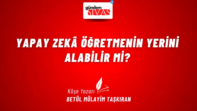 Kırmızı zemin üzerinde üstte bir haber logosu, ortada büyük beyaz yazılar ve altta kalem çizimi bulunuyor.